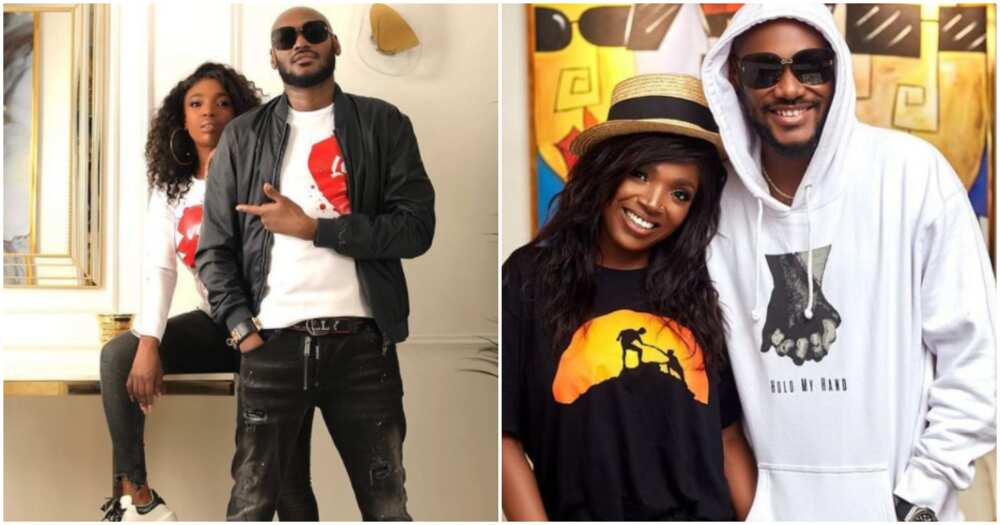 Nigerian celebrity couple 2baba and Annie