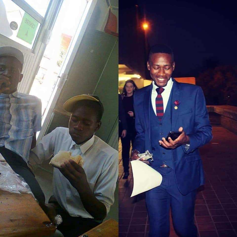 Alex overcame the challenges he faced and succeeded. He wants to inspire others. Source: Alex Sifiso Mlangeni