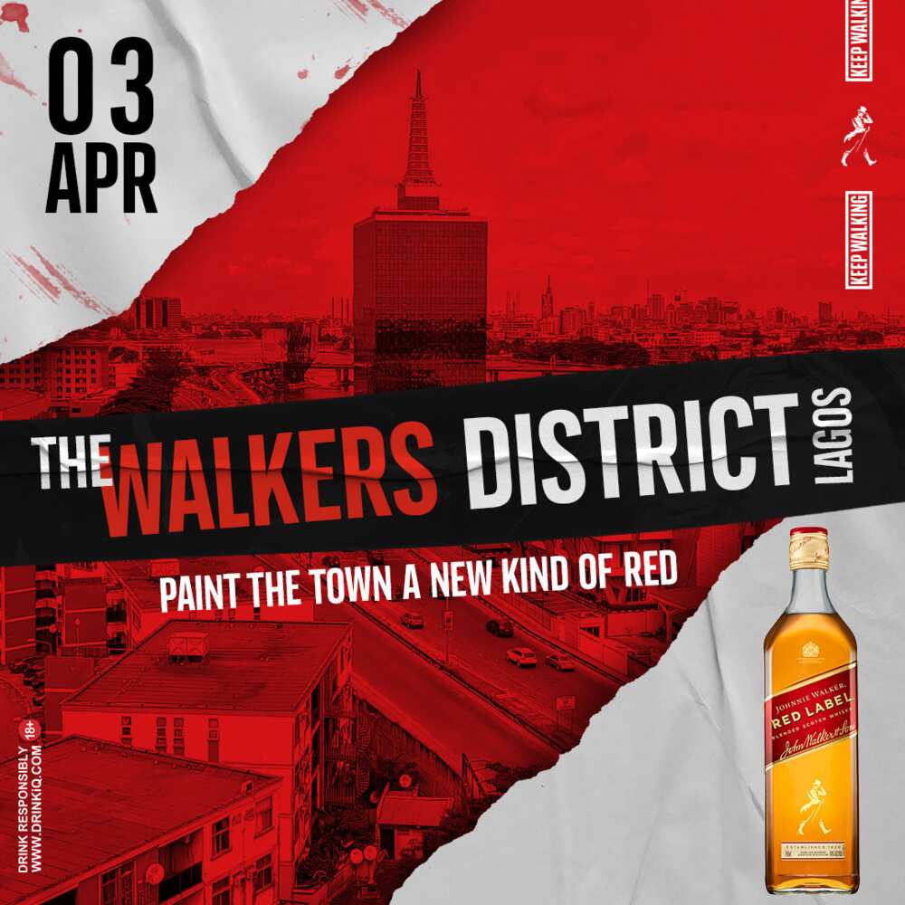 Johnnie Walker Set to Paint Lagos a Different Type of Red with its Walkers District Party