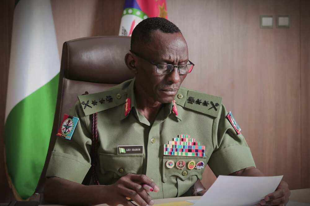 Lucky Irabor, Chief of defence staff, Nigerian military, repentant terrorists