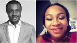 Nathaniel Bassey's wife finally explains why she frowns in the morning (photo)