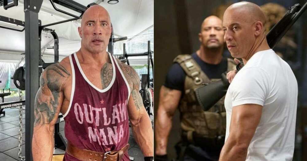 Vin Diesel, feud, Dwayne 'The Rock' Johnson, 'Fast Five', 'Fast & Furious', 'Rio Heist'