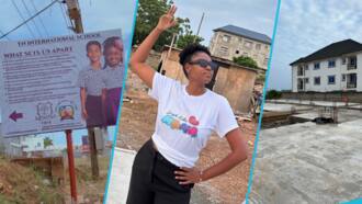 Yvonne Nelson builds international school, shares progress of building project in photos