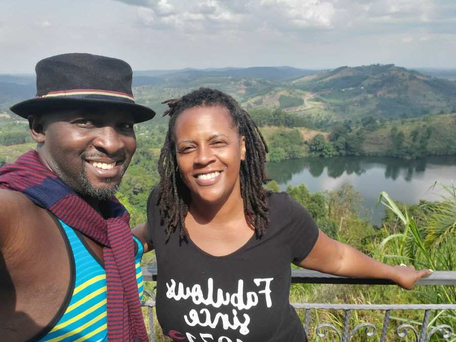 Ugandan man finally marries American woman he met on dating app