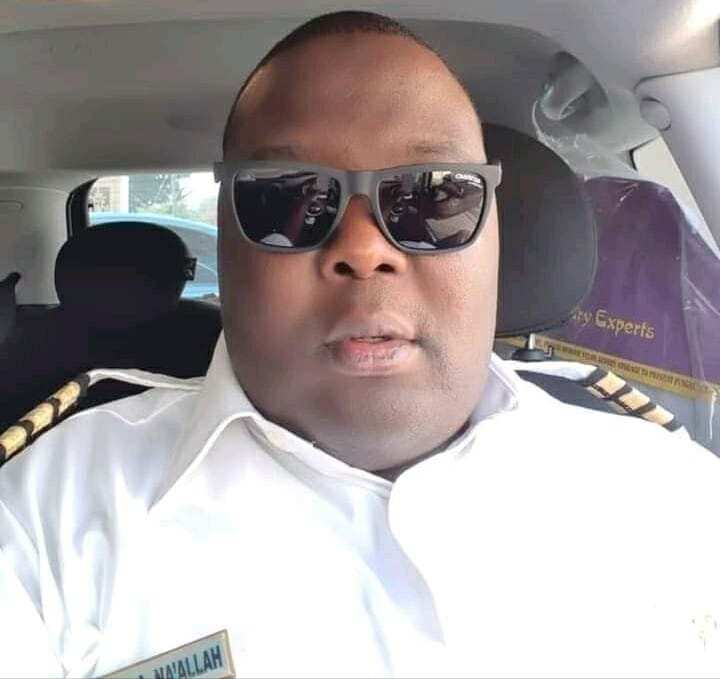 Late Captain Abdukareem in his uniform
