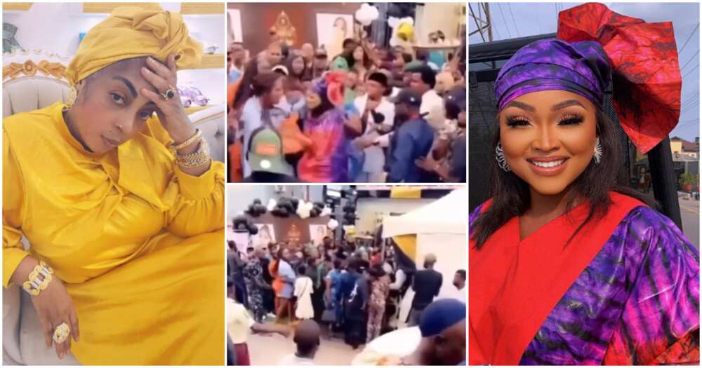 Larritt speaks after stoning Mercy Aigbe with bottle during messy fight.