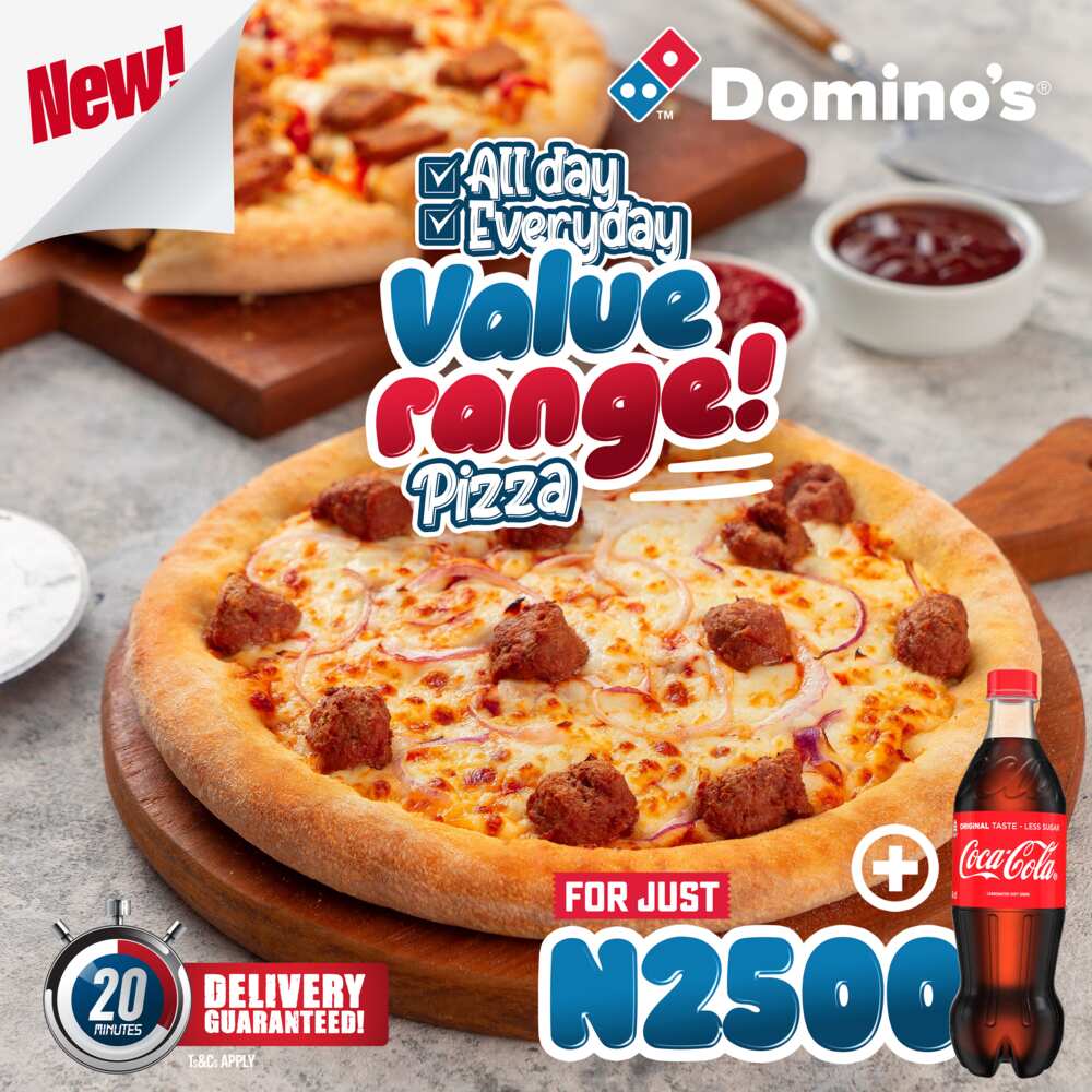 Domino’s Decreases Price of Pizza with the launch of the Everyday Value Range Pizzas!