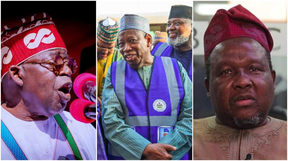 Bola Tinubu/Abdullahi Ganduje/Ibrahim Masari/2023 Election/May 29/Rabiu Kwankwaso/Kano/Arewa