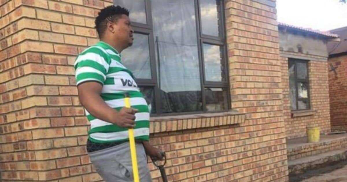 South African man vows not to buy car until he finishes building parents' house