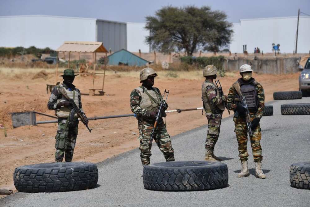 Nigerian troops