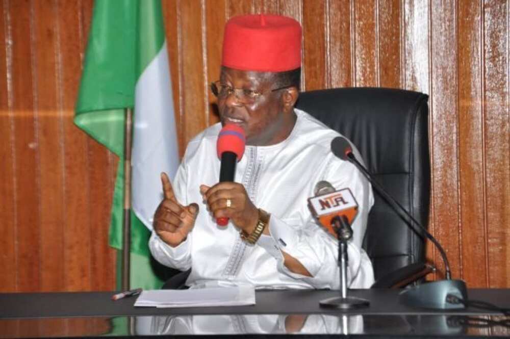 Breaking: Governor Umahi sacks Ebonyi executive council