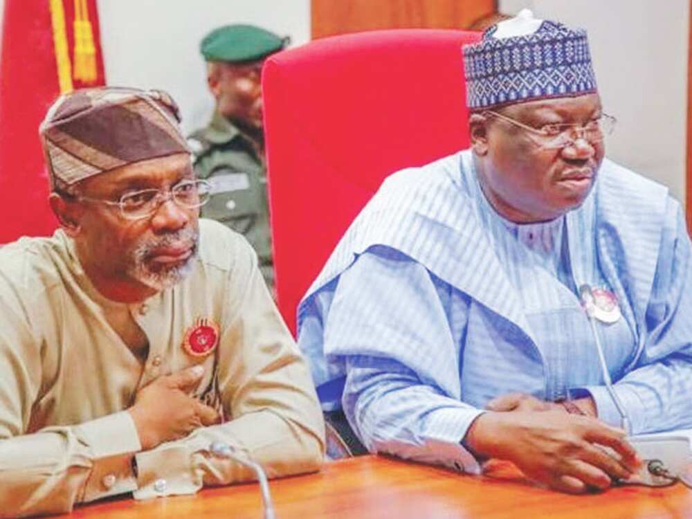 Femi Gbajabiamila and Ahmad Lawan