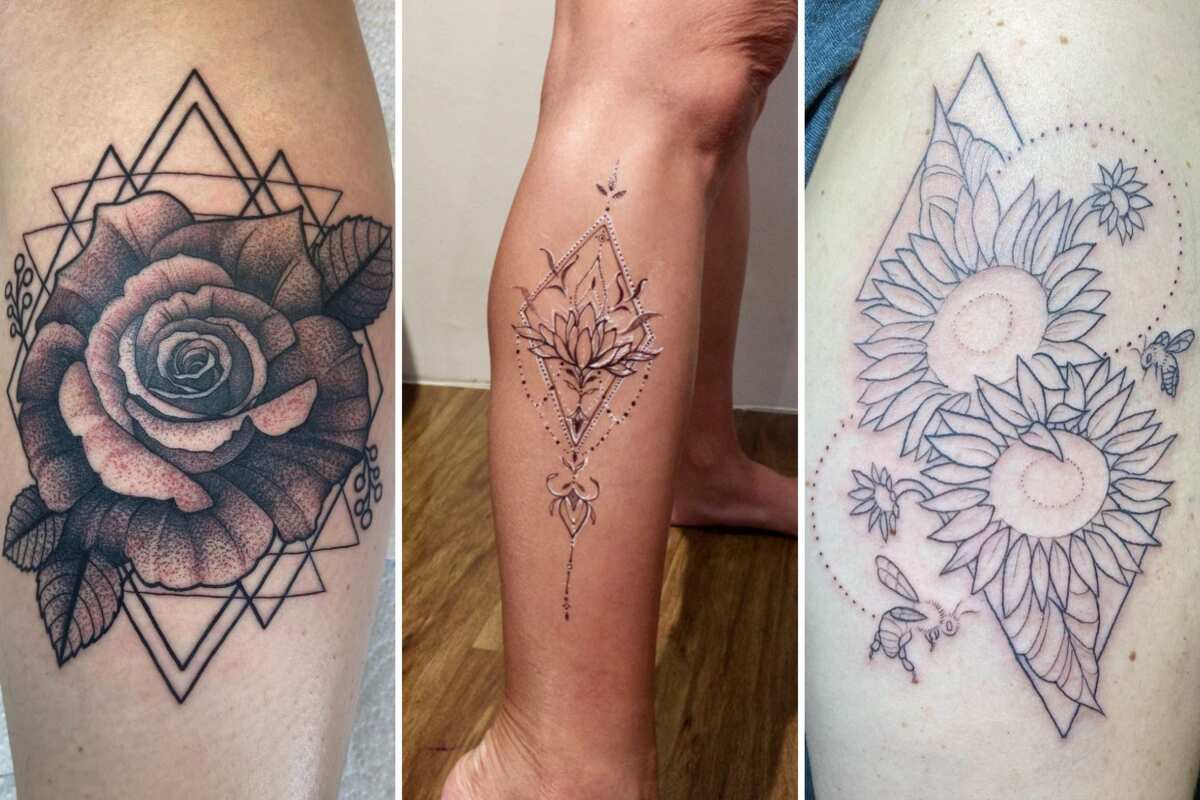 15 Awesome and Inspiring Geometric Tattoos - easy.ink™