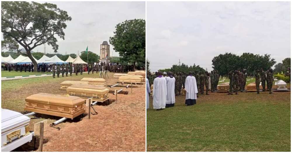 Profiles of slain soldiers in Niger/Military conducts mass burial for slain soldiers killed in Niger