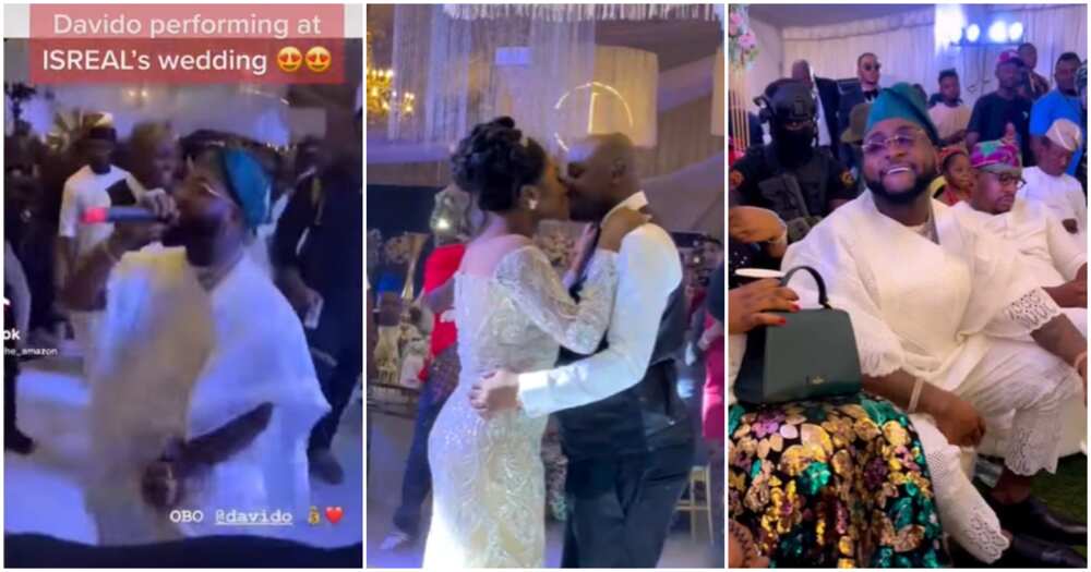 Beryl TV 45ce3e2c8a93b780 “Greatest Honour and Best Gift Ever”: Davido Performs Live at Isreal DMW’s Wedding, Video Stirs Reactions 