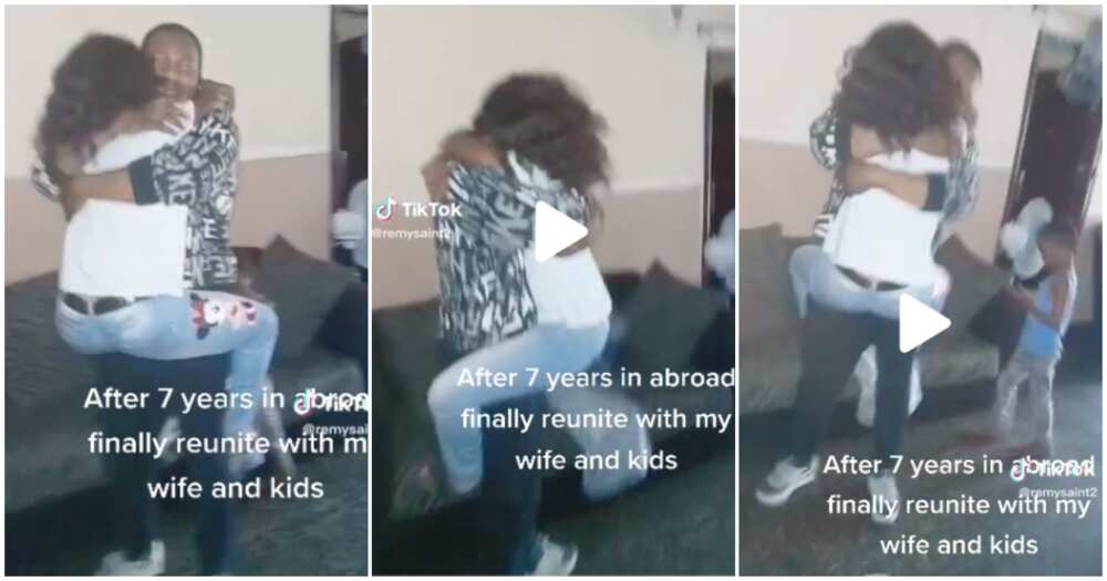 Nigerian woman, seven years abroad, man returns Nigerian woman, seven years abroad, man returns