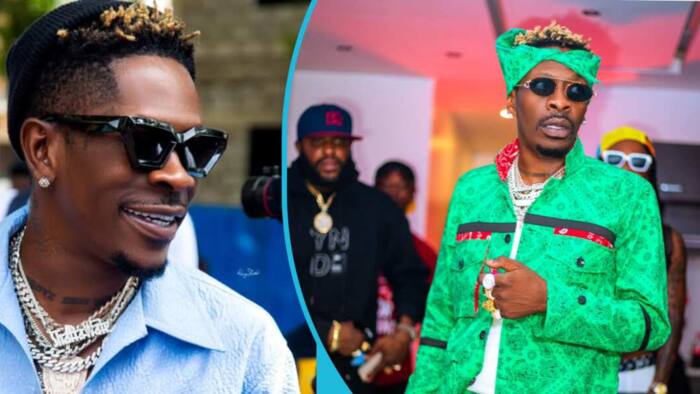 Shatta Wale celebrates as his song Incoming hits number 20 on Apple Music Nigeria Top 100 chart