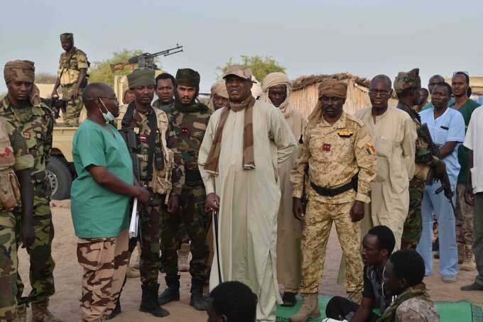 Shugaban kasar Chadi ya jagoranci sojojinsa zuwa rumbun makaman Boko Haram a Sambisa (Hotuna)