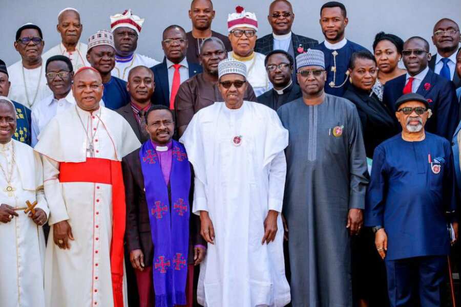 Buhari and religious leaders