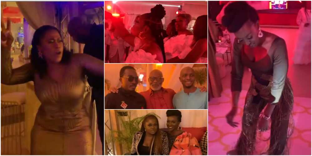 Naija celebs at Kate Henshaw's party