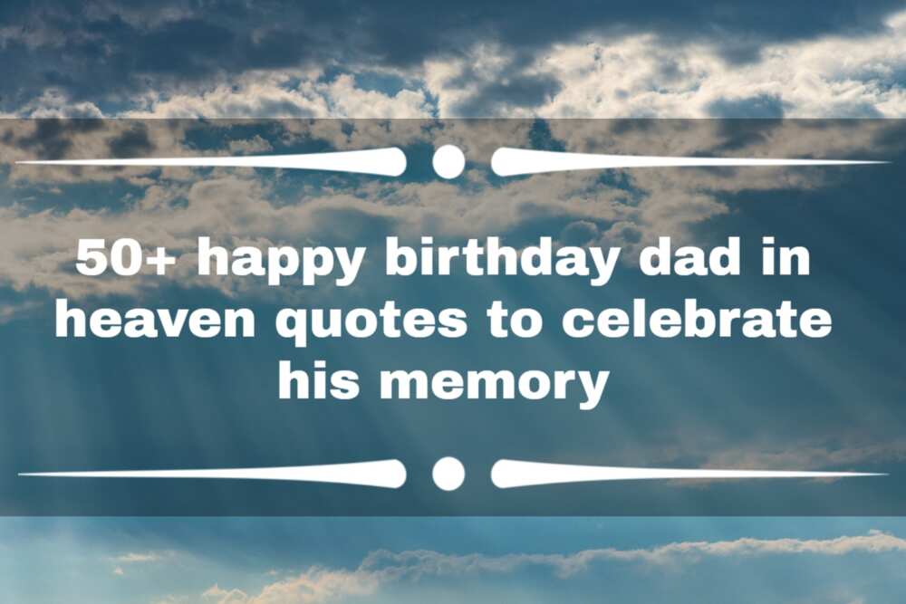 Angel In Heaven Birthday Day Card Bereavement Card For A Dad