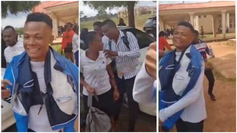Na mumu dey do masters, go and hustle, enter Ghana - UNIBEN student says in video after final undergrad exams