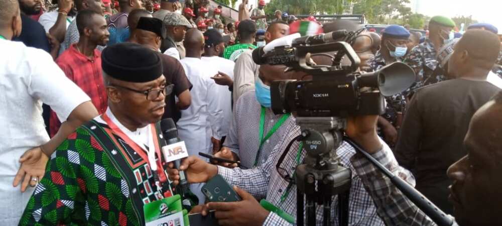 Convention: PDP is back, stronger and ready to rescue Nigeria, former governor of Ekiti state declares Convention: PDP is back, stronger and ready to rescue Nigeria, former governor of Ekiti state declares