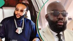 "Holding fork in wrong hand": Food critic Opeyemi Famakin slams Kcee over eating etiquette