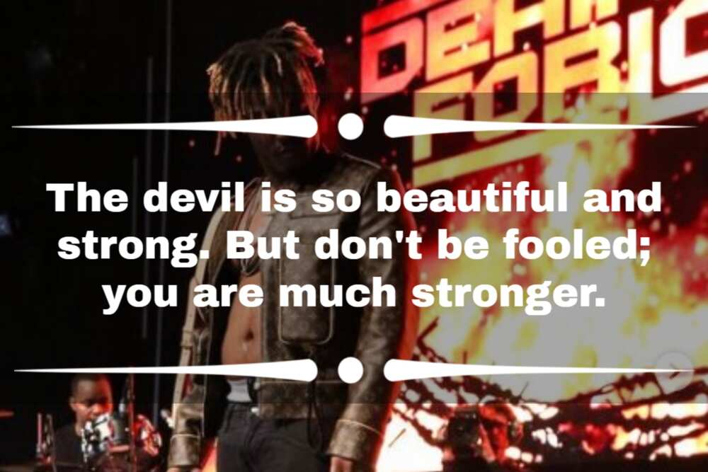 Juice WRLD's inspirational quotes