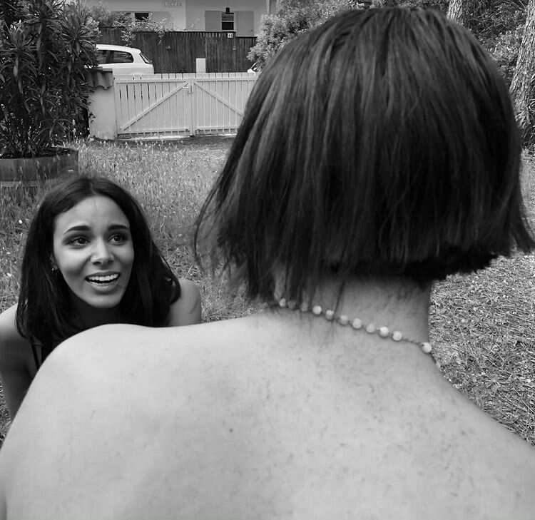 Shy’m et son compagnon actuel Shy’m et son compagnon actuel