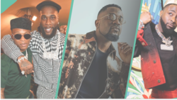 Ghanaian rapper Sarkodie fires shots at Burna Boy, Wizkid and Davido in new hit, Nigerians revolt