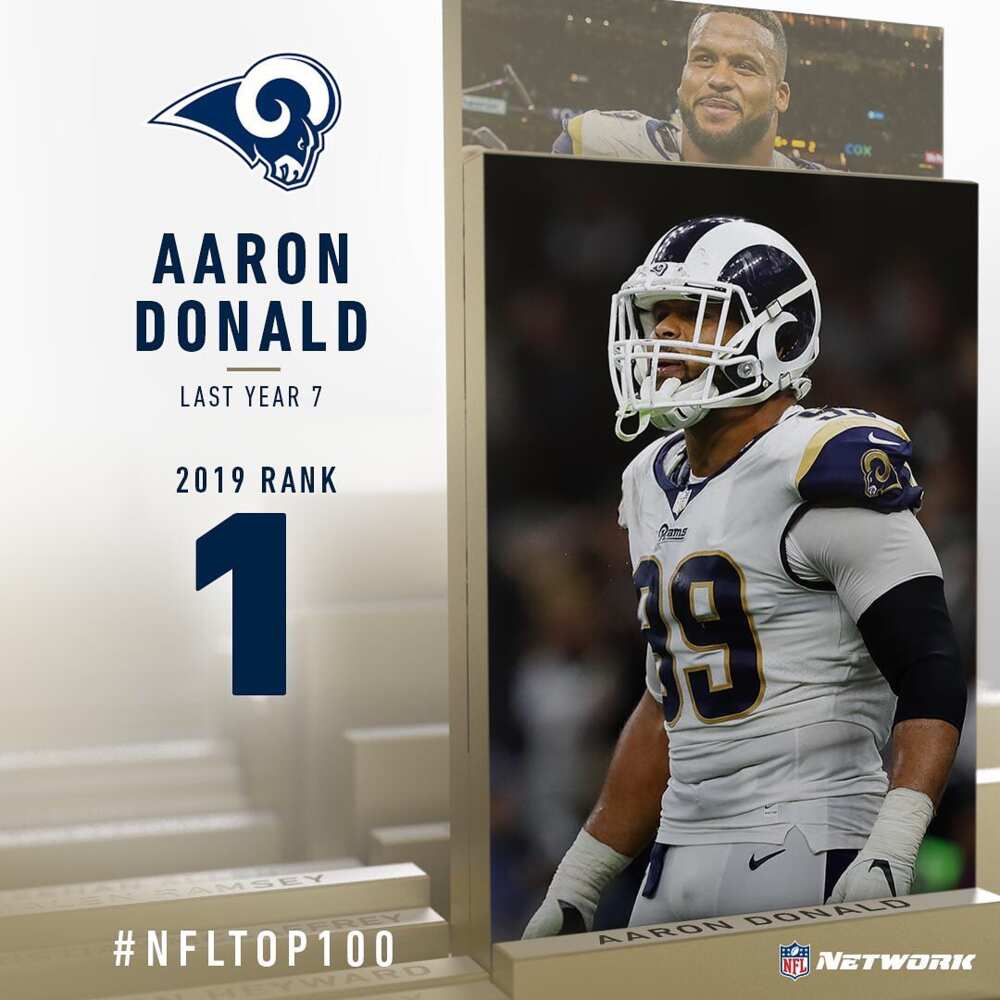 1: Aaron Donald (DT, Rams), Top 100 Players of 2019