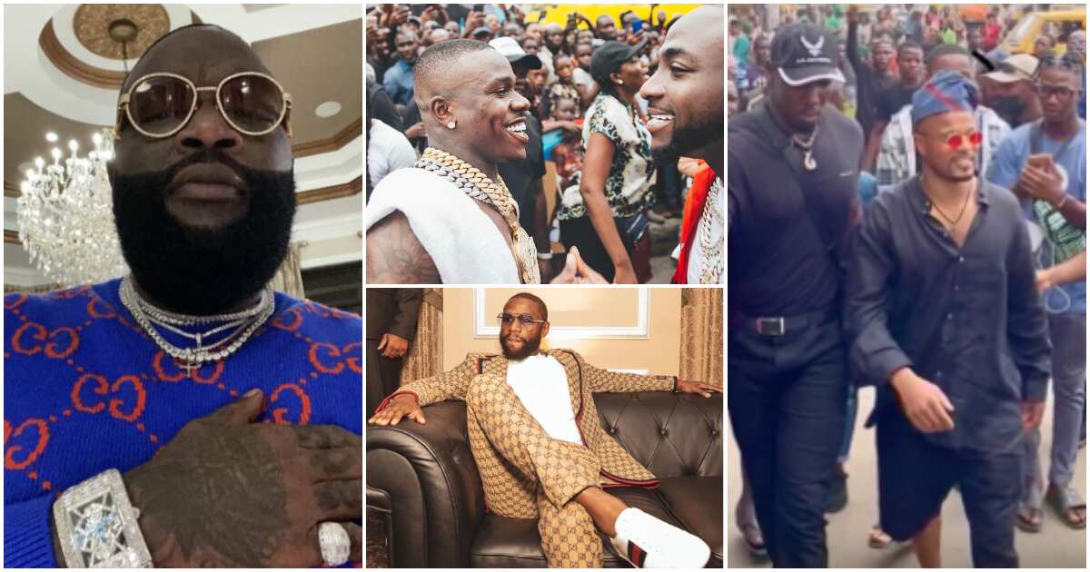 DaBaby, Rick Ross and 4 other international celebrities who have stormed Nigeria so far in 2022