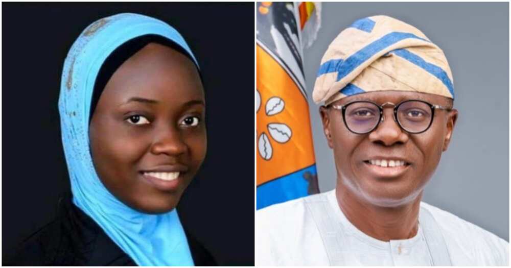 Aminat Yusuf, Babajide Sanwo-Olu, Executive Governor Of Lagos Boom, LASU Aminat Yusuf, Babajide Sanwo-Olu, Executive Governor Of Lagos Boom, LASU