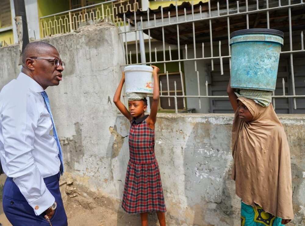 Gov Sanwo-Olu grants scholarships to two out-of-school girls