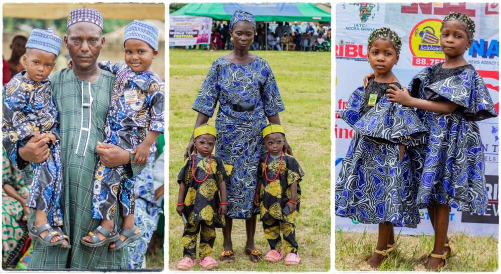 Twins gather in Igbo-Ora to celebrate.