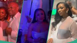 Genevieve Nnaji attracts all eyes at Tony Elumelu's all-white Christmas party, Mercy Eke spotted