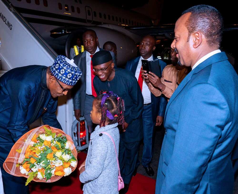 Yanzu-yanzu: Buhari ya dira Addis Ababa, kasar Habasha (Hotuna) Yanzu-yanzu: Buhari ya dira Addis Ababa, kasar Habasha (Hotuna)
