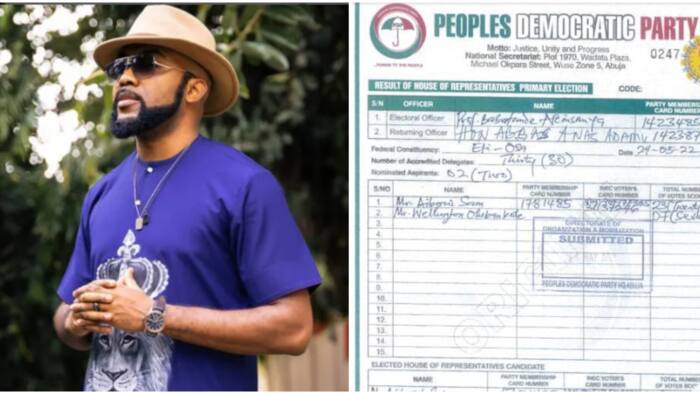 Don't give up on your music career: Mixed reactions as Banky W loses PDP ticket after being declared winner
