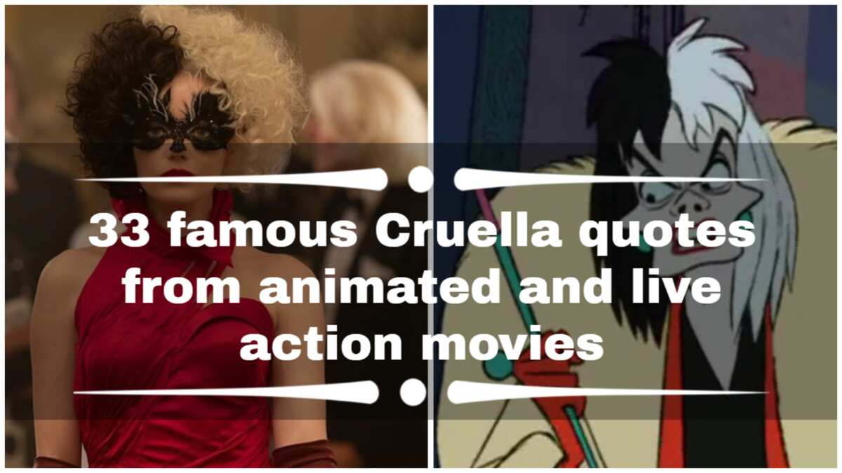 33 famous Cruella quotes from animated and live action movies