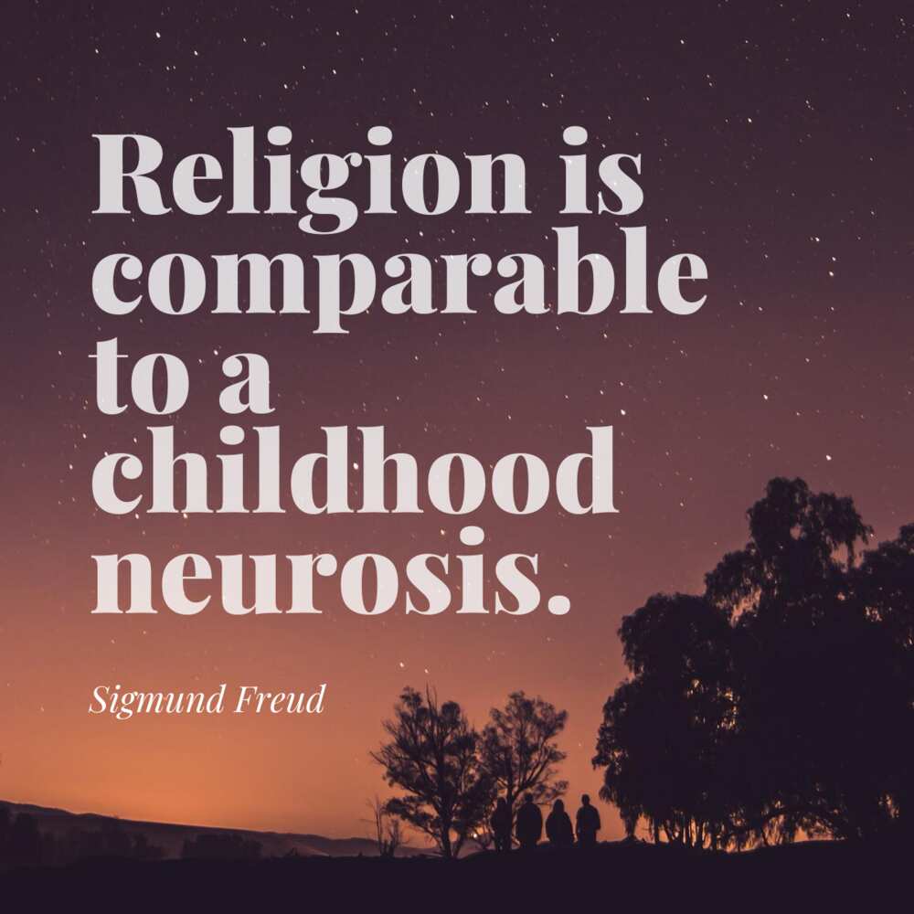 sigmund freud quotes religion