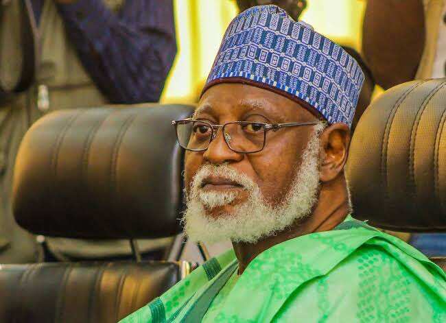 General Abdulsalami Abubakar/hospitalised in London/Garba Shehu
Photo credit: @BashirAhmaad