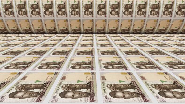 The Central Bank of Nigeria announces it spent N58.61billion to print 2.518 billion Naira notes in 2020