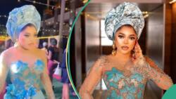 Video as Bobrisky displays eagerness to beat up a woman at Mercy Aigbe's movie premiere