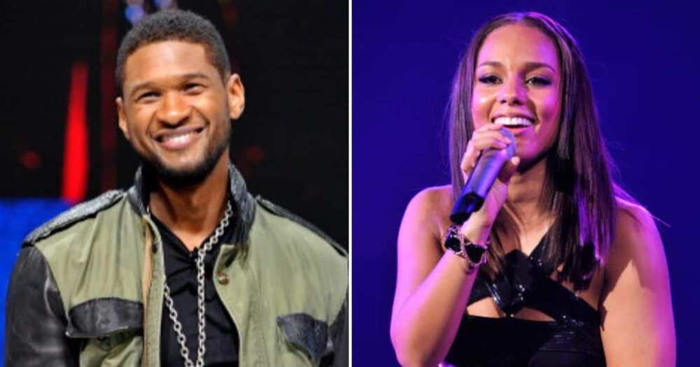 Usher and Alicia Keys celebrate My Boo's anniversary