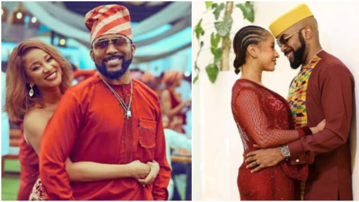 “You make loving you so easy”: Adesua Etomi tensions many with loved-up video on Banky W's birthday, he reacts