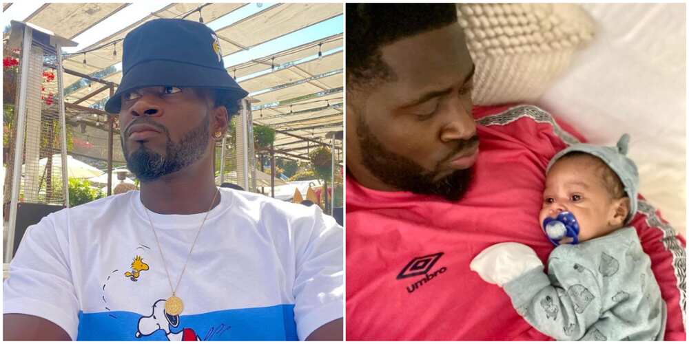 Teebillz and his son