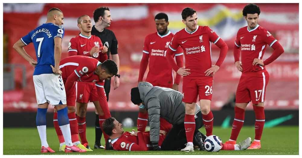 Liverpool fans in despair after latest injury blow to make-shift defender Jordan Henderson