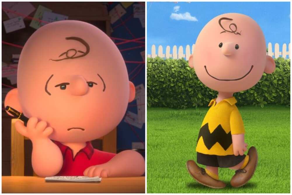bald animated characters
