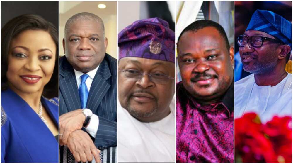 Top 5 Nigerian 'Billionaires' who make their Money from Oil, Folorunsho Alakija is only Woman on the List